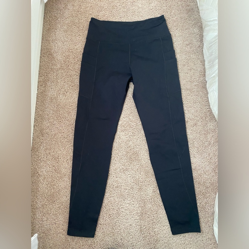 Fleece lined womens leggings